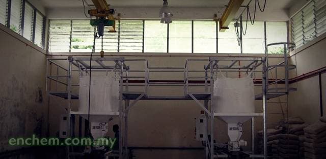 Acromet Bulk Bag System Lime Dosing System at Sg. Kampar WTP Perak