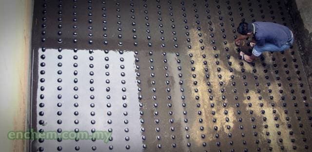 Refurbish And Replace Filter Nozzle Filter Media At Kuala Nerang WTP Kedah