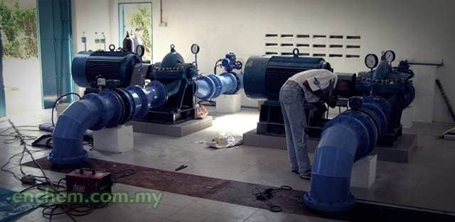 Supply and Installation of Horizontal Split Casing Pump Set at Pengkalan Hulu Perak