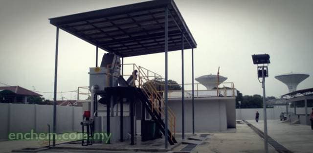 Proposed and Completion of Proposed Mobile Dewatering Unit MDU for MD Pontian at Taman Megah STP JPN 023 Pontian Johor Darul Takzim