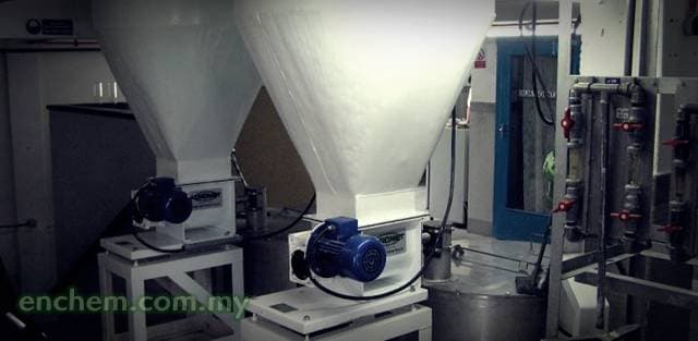 Acromet Volumetric Dry Feeder for Hydrated Lime Dosing System at Air Hitam WTP Pulau Pinang