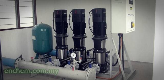 Automatic Variable Speed Drive Booster System For Tmn. Semarak Water Supply Taiping Perak