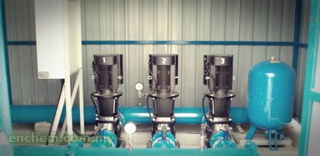 Automatic Variable Speed Drive Pump Sets For In line Booster System At Felda Lasah Perak